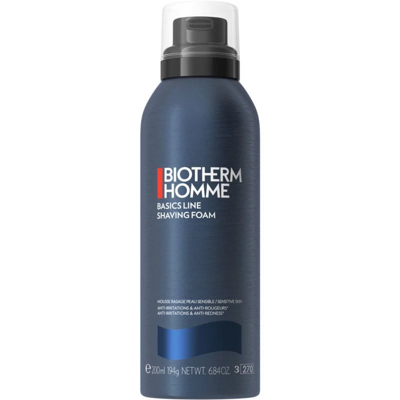 Biotherm Homme Basics Line Shaving Foam 200 Ml 1 Biotherm Homme Basics Line Shaving Foam 200 Ml
