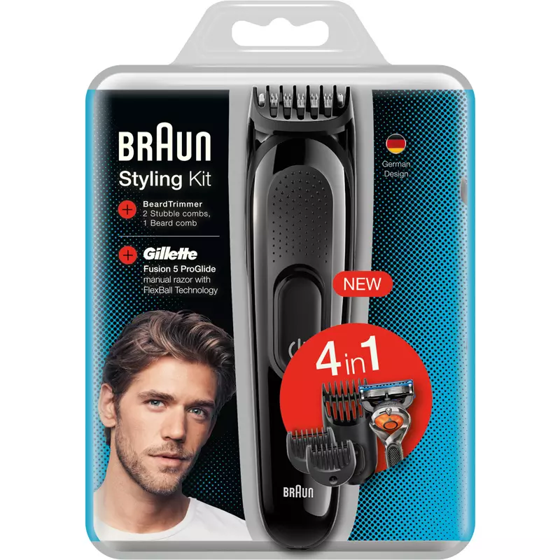 Braun 4-In-1 Styling Kit (SK3000) 1 Braun 4-In-1 Styling Kit (SK3000)