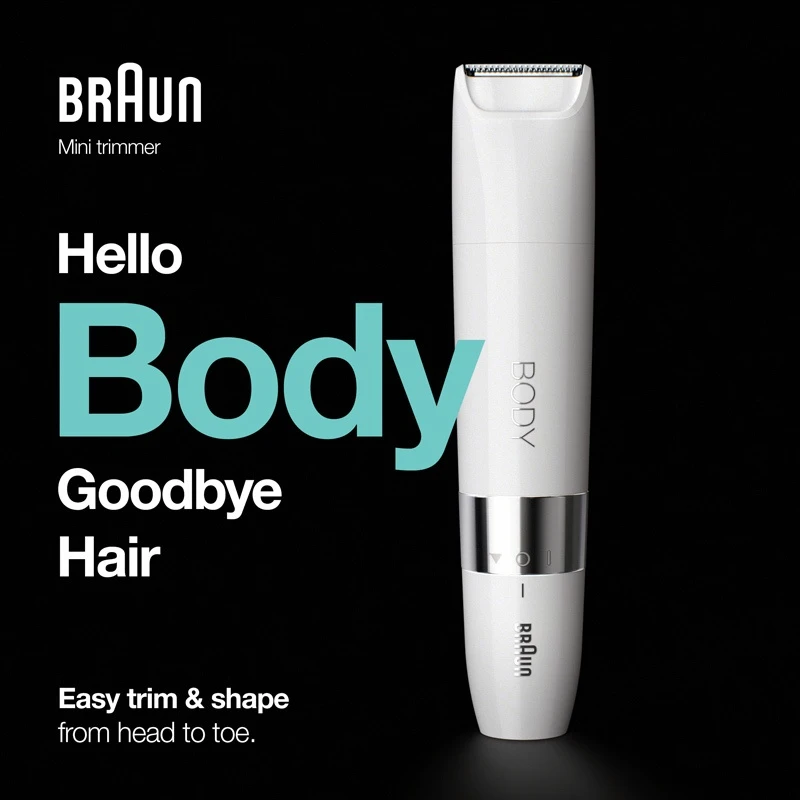 Braun Body Mini Trimmer (BS1000) 6 Braun Body Mini Trimmer (BS1000) - Billede 6