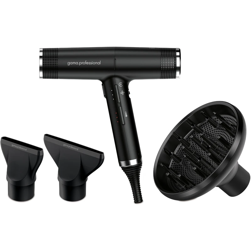 Gama Professional IQ Hair Dryer - Black 10 Gama Professional IQ Hair Dryer - Black - Billede 10
