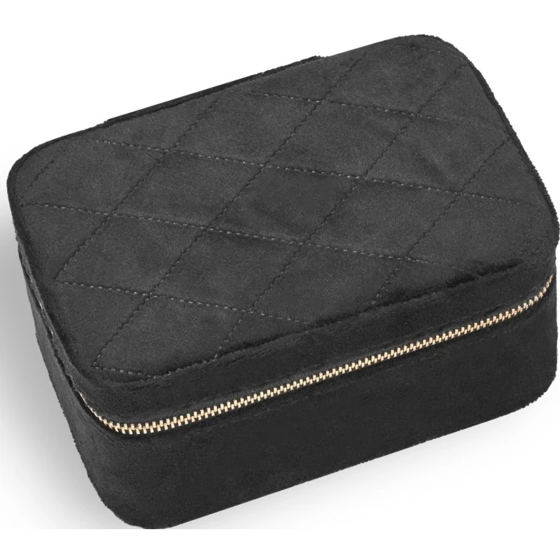 Gillian Jones Jewellery Box Velour L - Black 11068 2 Gillian Jones Jewellery Box Velour L - Black 11068 - Billede 2