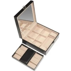 Gillian Jones Jewelry Box Lux - Black 11059-00 -Armani Salgsbutik gillian jones jewelry box lux black 11059 00 1635490064