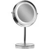 Gillian Jones Stand LED Light Mirror X10 - Silver 10384-81 -Armani Salgsbutik gillian jones stand light mirror silver 1607671266
