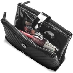 Gillian Jones Travel Clutch - Black 10008 -Armani Salgsbutik gillian jones travel clutch black 10008 1667207506