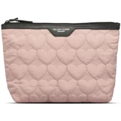 Gillian Jones Urban Travel Makeup Bag - Quilted Heart 10065