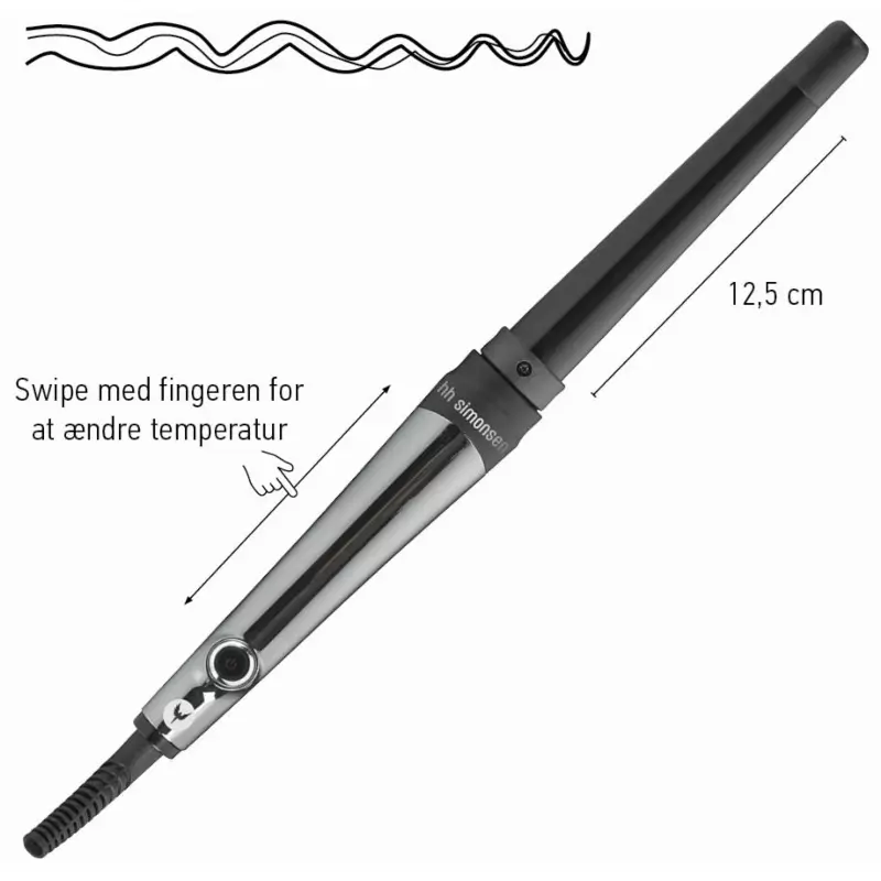 HH Simonsen ROD VS3 Curling Iron 2 HH Simonsen ROD VS3 Curling Iron - Billede 2
