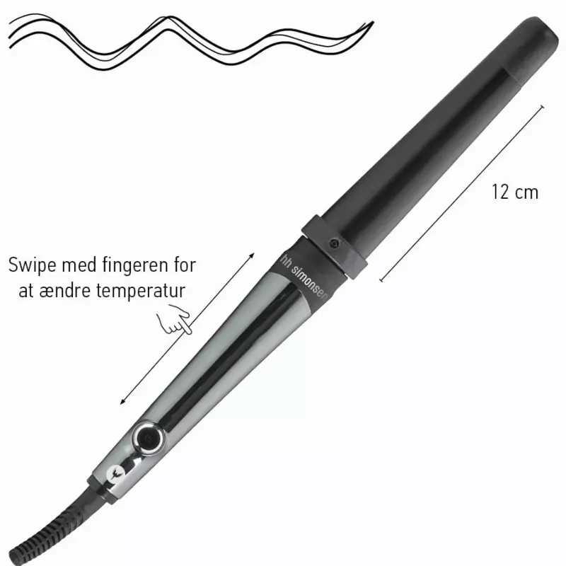 HH Simonsen ROD VS4 Curling Iron 2 HH Simonsen ROD VS4 Curling Iron - Billede 2