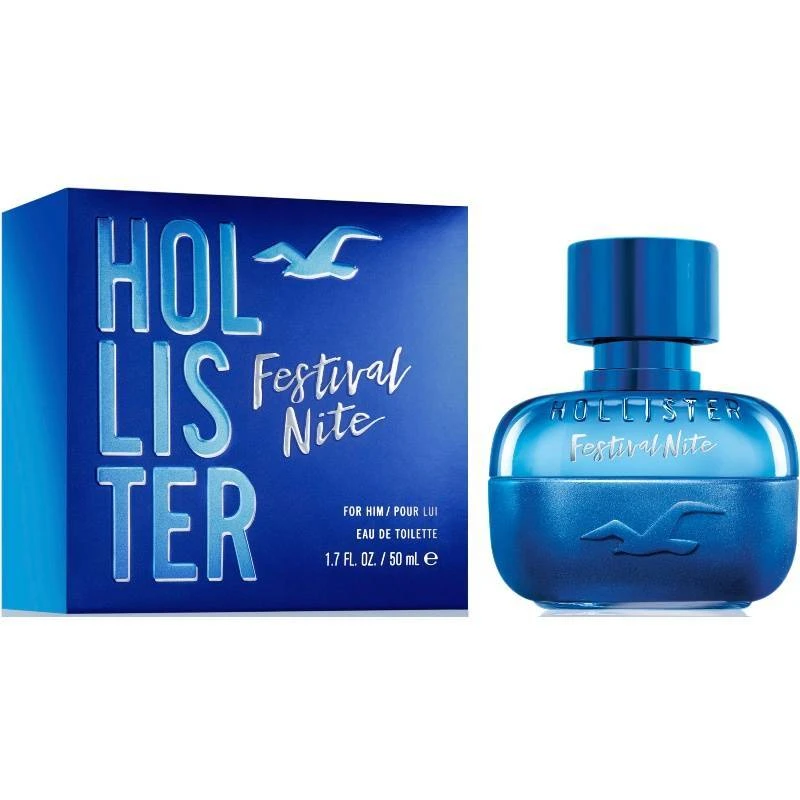 Hollister Festival Nite For Him EDT 50 Ml 2 Hollister Festival Nite For Him EDT 50 Ml - Billede 2