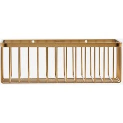 House Doctor Bath Basket - Brushed Brass