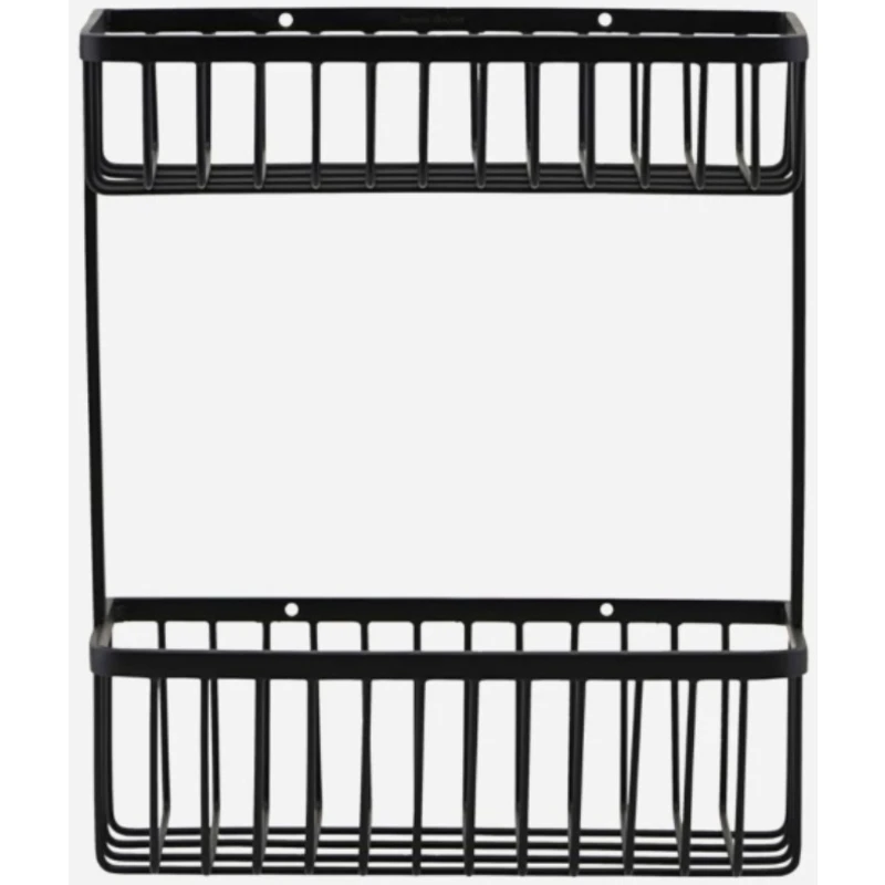 House Doctor Bath Basket Double - Black 1 House Doctor Bath Basket Double - Black