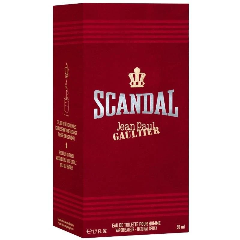 Jean Paul Gaultier Scandal Him EDT 50 Ml 3 Jean Paul Gaultier Scandal Him EDT 50 Ml - Billede 3