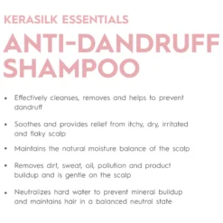 Kerasilk Anti-Dandruff Shampoo 250 Ml -Armani Salgsbutik ksmb2023essentialsshantidandruffshampooperformancebenefitsecom