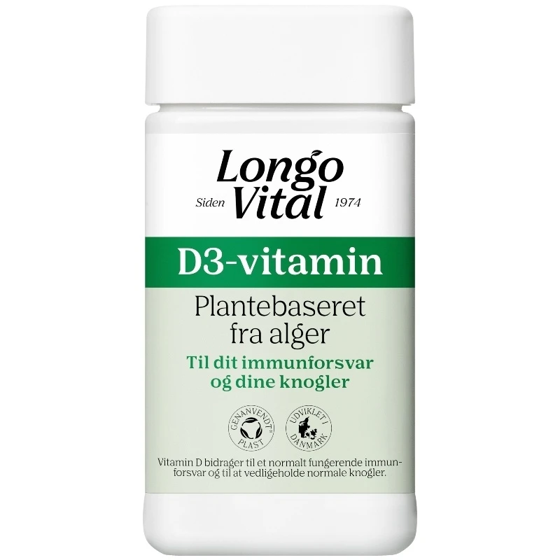 LongoVital D3-vitamin 180 Pieces 1 LongoVital D3-vitamin 180 Pieces