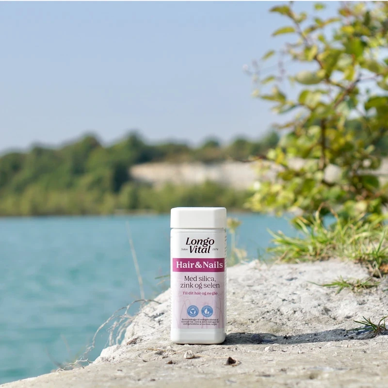 LongoVital Hair & Nails Med Silica, Zink Og Selen 180 Pieces 5 LongoVital Hair & Nails Med Silica, Zink Og Selen 180 Pieces - Billede 5