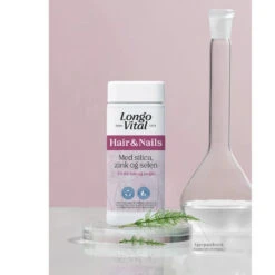LongoVital Hair & Nails Med Silica, Zink Og Selen 180 Pieces 7 LongoVital Hair & Nails Med Silica, Zink Og Selen 180 Pieces -Armani Salgsbutik longovital hair nails 180 pieces 1691476685