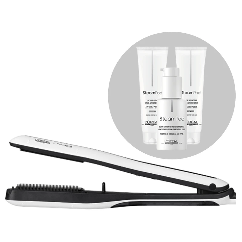 L'Oréal Professionnel Steampod Steam Straightener 3.0 + Styling Product 1 L'Oréal Professionnel Steampod Steam Straightener 3.0 + Styling Product