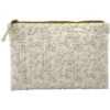 Meraki Makeup Pouch Large Lutea - Off-White And Mustard -Armani Salgsbutik meraki makeup pouch large lutea off white and mustard 1614778118