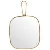 Meraki Mirror W. Frame Antique Brass Normal View -Armani Salgsbutik meraki mirror w frame antique brass normal view 1582533806