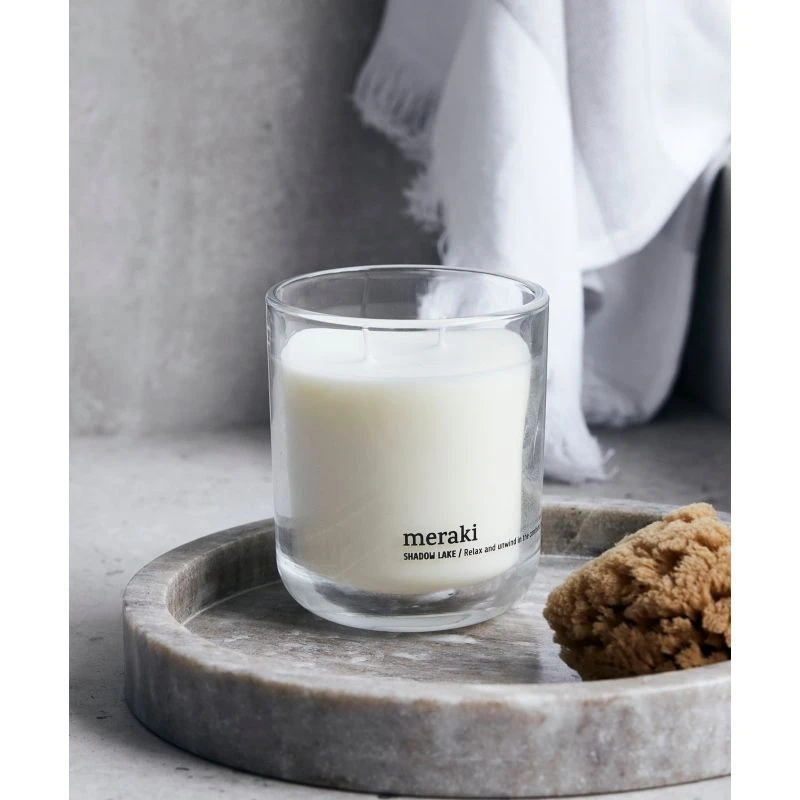 Meraki Scented Candle 7,6 X 7 Cm - Shadow Lake 3 Meraki Scented Candle 7,6 X 7 Cm - Shadow Lake - Billede 3