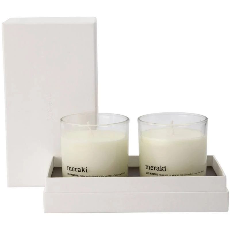 Meraki Scented Candle Kit - Wild Meadow 2 Meraki Scented Candle Kit - Wild Meadow - Billede 2