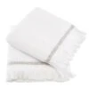 Meraki Towel White W. Grey Stripes 50 X 100 Cm - 2 Pieces -Armani Salgsbutik meraki towel white w grey stripes 50x100 cm 2 pcs 1568267409