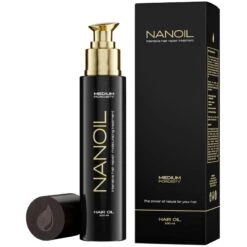 Nanoil Medium Porosity Hair Oil 100 Ml -Armani Salgsbutik nanoil medium porosity hair oil 100 ml 1629787004