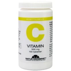 Natur Drogeriet C-Vitamin 500 Mg 150 Pieces