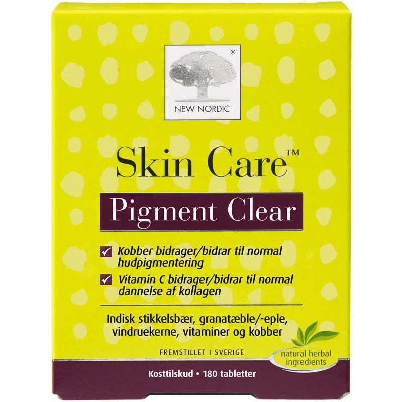 New Nordic Skin Care Pigment Clear 180 Pieces 1 New Nordic Skin Care Pigment Clear 180 Pieces