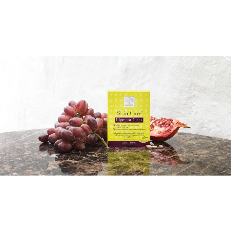 New Nordic Skin Care Pigment Clear 180 Pieces 2 New Nordic Skin Care Pigment Clear 180 Pieces - Billede 2