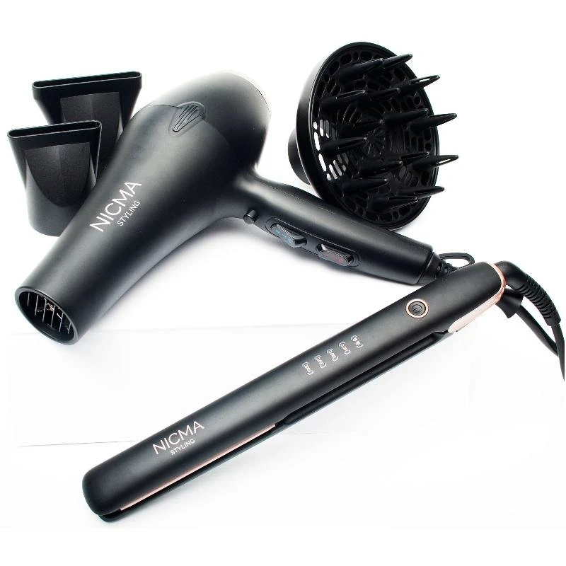 NICMA Styling Hair Dryer + Hair Straightener (Limited Edition) 1 NICMA Styling Hair Dryer + Hair Straightener (Limited Edition)