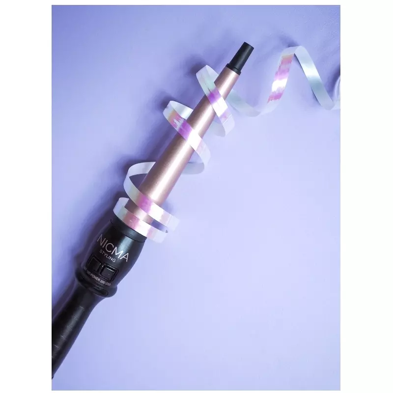 NICMA Styling - The Hair Curling Wand + Rønsbøl Treatment Oil 100 Ml 2 NICMA Styling - The Hair Curling Wand + Rønsbøl Treatment Oil 100 Ml - Billede 2