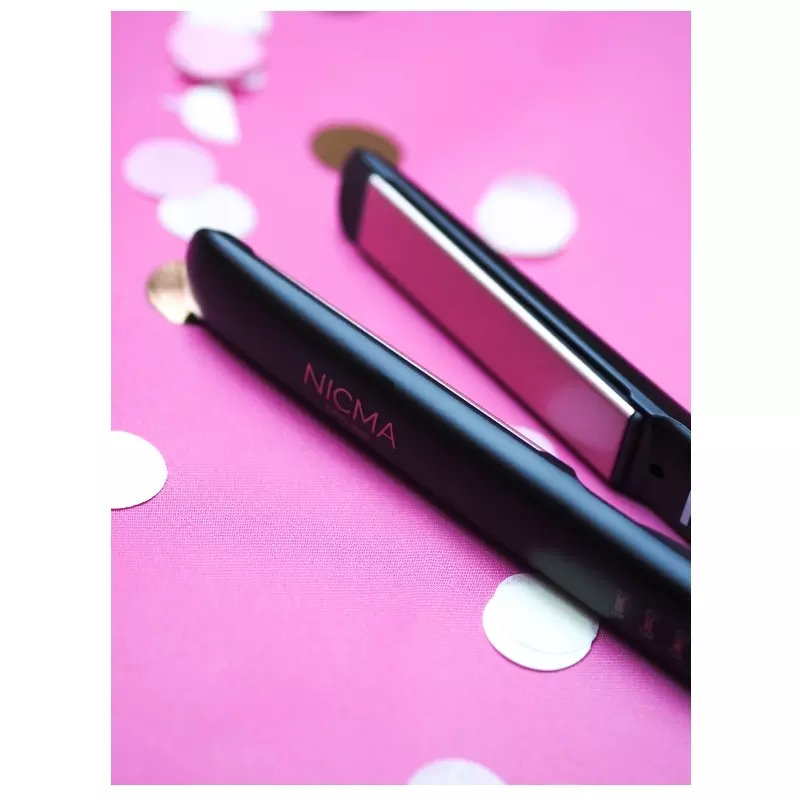 NICMA Styling The Hair Straightener + Rønsbøl Treatment Oil 100 Ml 4 NICMA Styling The Hair Straightener + Rønsbøl Treatment Oil 100 Ml - Billede 4