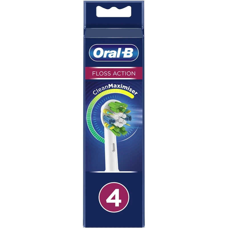 Oral B Oral-B Floss Action Brush Heads 4 Pieces 1 Oral B Oral-B Floss Action Brush Heads 4 Pieces