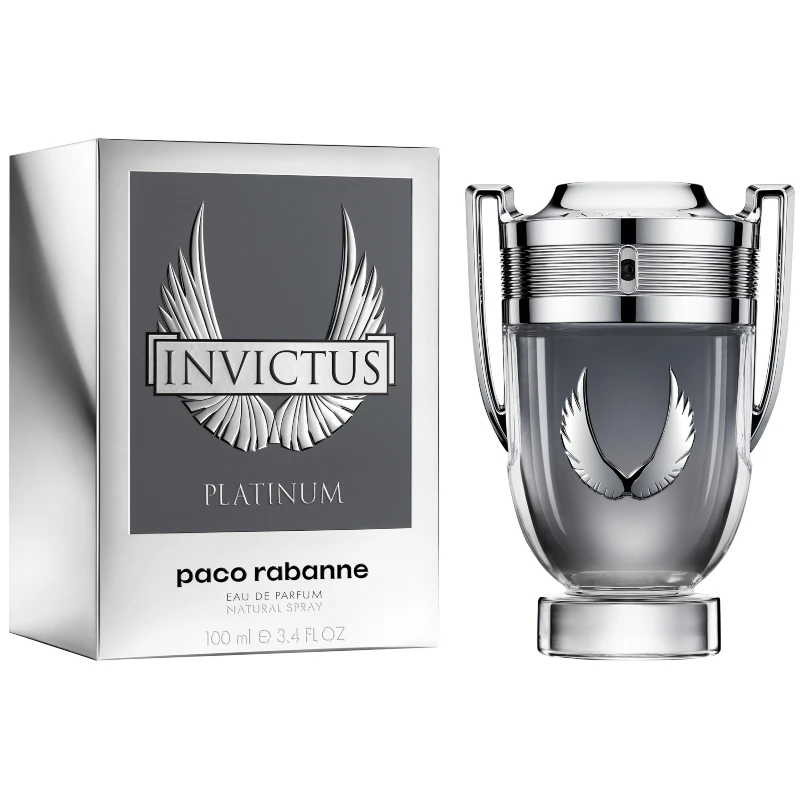 Paco Rabanne Invictus Platinum EDP 100 Ml 2 Paco Rabanne Invictus Platinum EDP 100 Ml - Billede 2