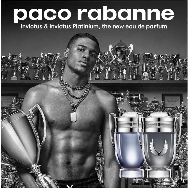 Paco Rabanne Invictus Platinum EDP 100 Ml 5 Paco Rabanne Invictus Platinum EDP 100 Ml - Billede 5