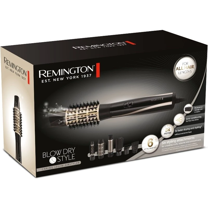 Remington Blow Dry & Style – Caring 1200W Rotating Airstyler (AS7700) 10 Remington Blow Dry & Style – Caring 1200W Rotating Airstyler (AS7700) - Billede 10