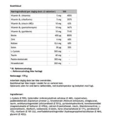 Smuuk Skin HairBooster 180 Pieces -Armani Salgsbutik smuuk skin hairbooster 180 stk 3