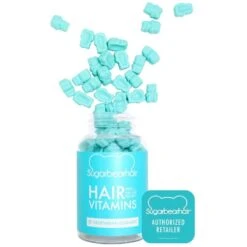 Sugarbearhair Hair Vitamins/Women's Multi Vitamins 3 X 60 Pieces -Armani Salgsbutik sugarbearhair 3 x 60 stk 3