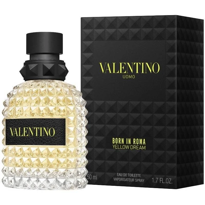 Valentino Uomo Born In Roma Yellow Dream EDT 50 Ml 2 Valentino Uomo Born In Roma Yellow Dream EDT 50 Ml - Billede 2