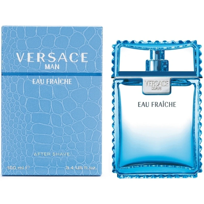 Versace Man Eau FraÎche Homme After Shave Lotion 100 Ml 2 Versace Man Eau FraÎche Homme After Shave Lotion 100 Ml - Billede 2