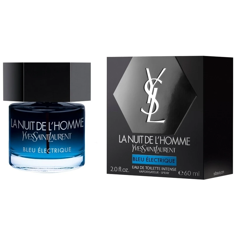 Yves Saint Laurent YSL La Nuit De L'Homme Bleu Electrique EDT 60 Ml 2 Yves Saint Laurent YSL La Nuit De L'Homme Bleu Electrique EDT 60 Ml - Billede 2